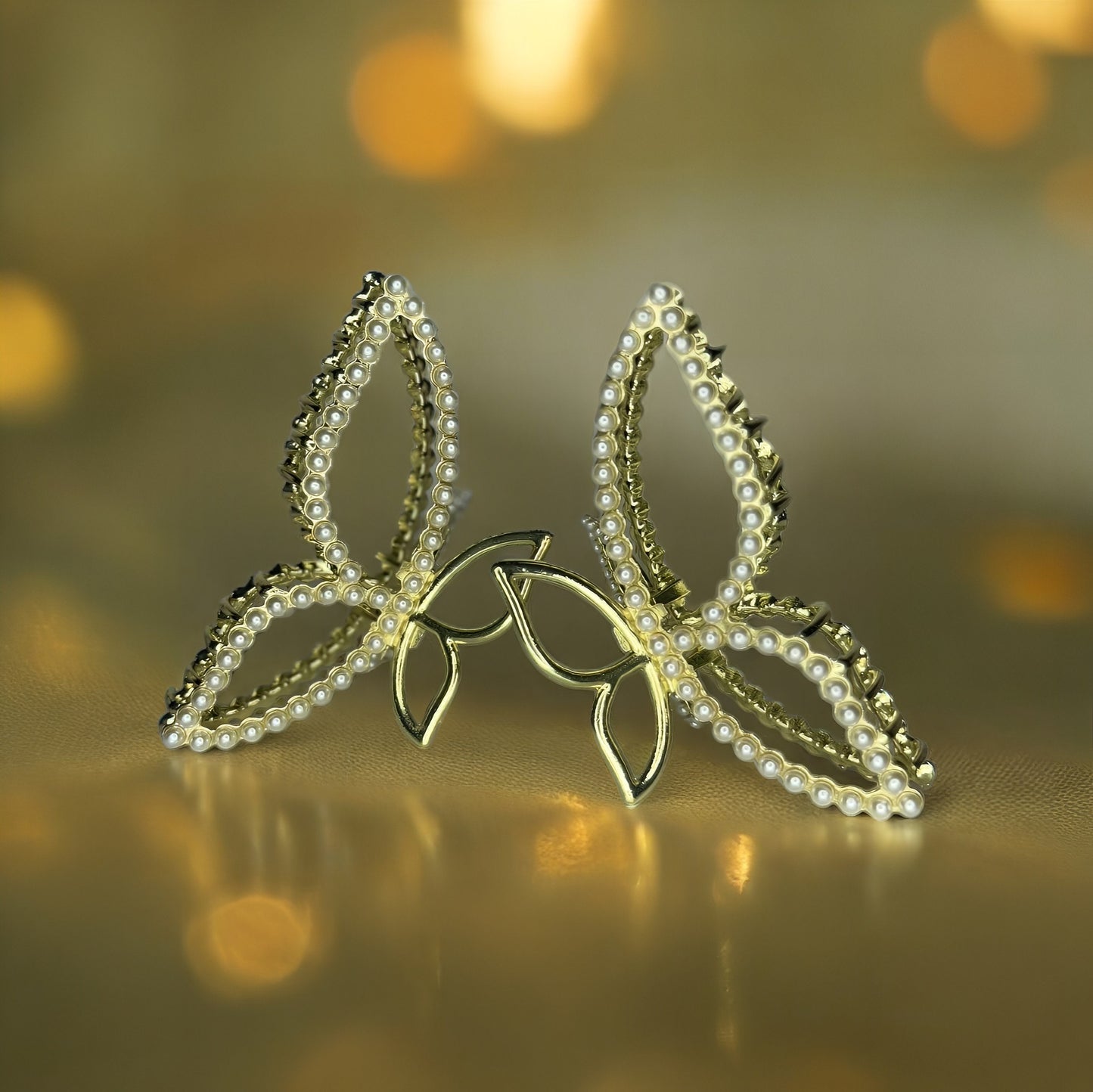 PEARL BUTTERFLY CLAW CLIPS