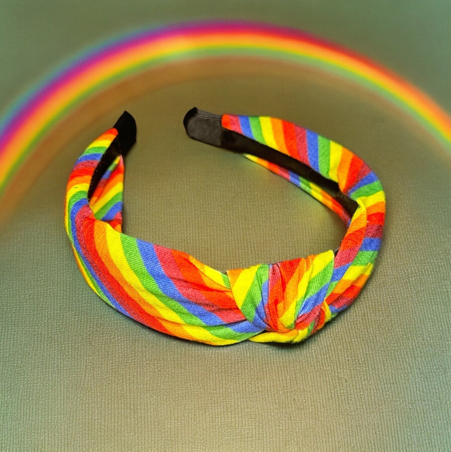 PRIDE RAINBOW HEADBAND