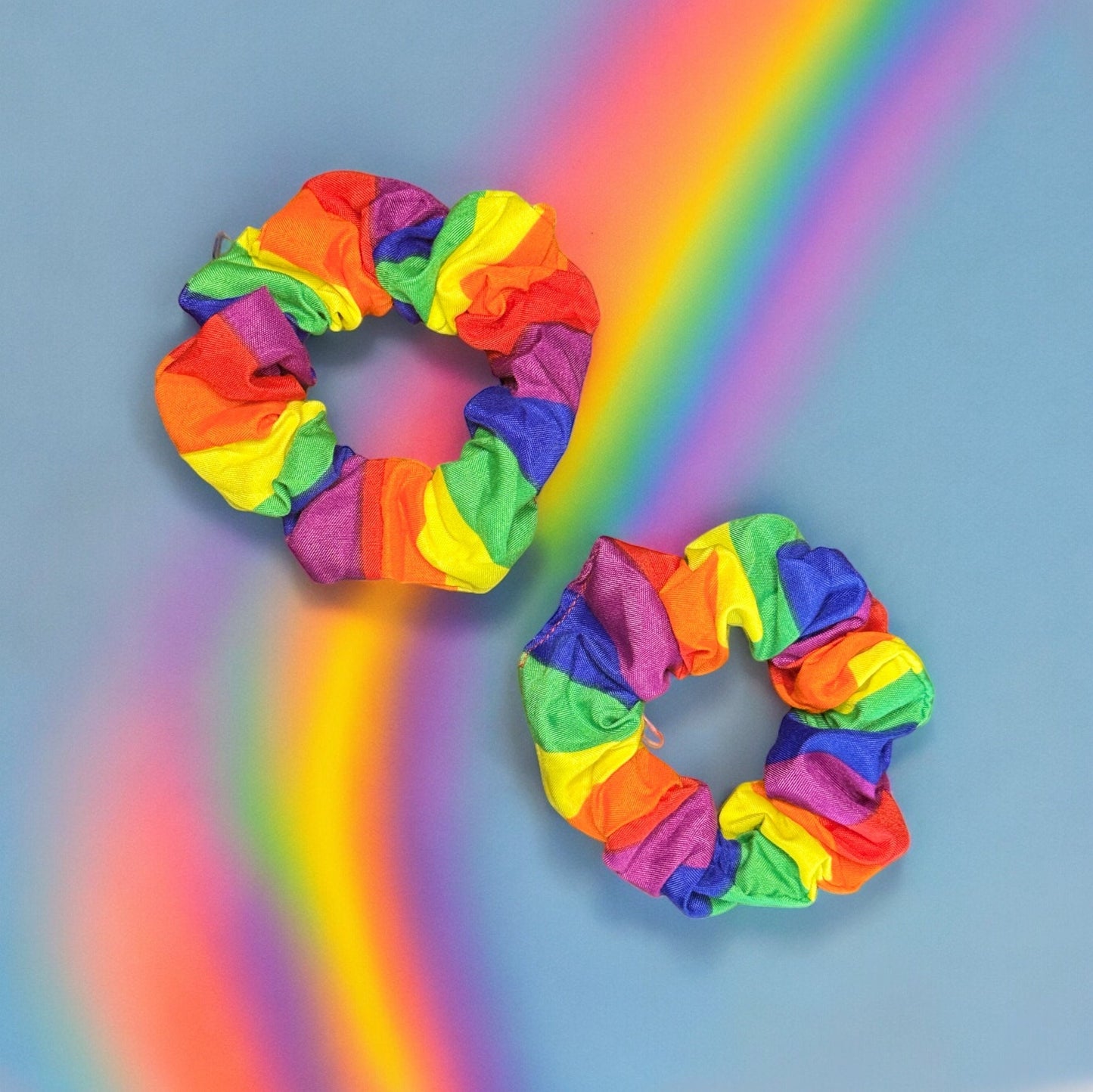 PRIDE RAINBOW SCRUNCHIES