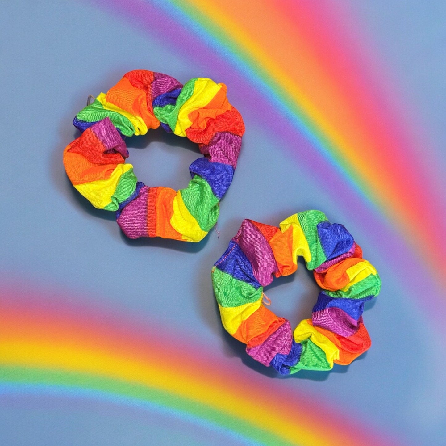 PRIDE RAINBOW SCRUNCHIES