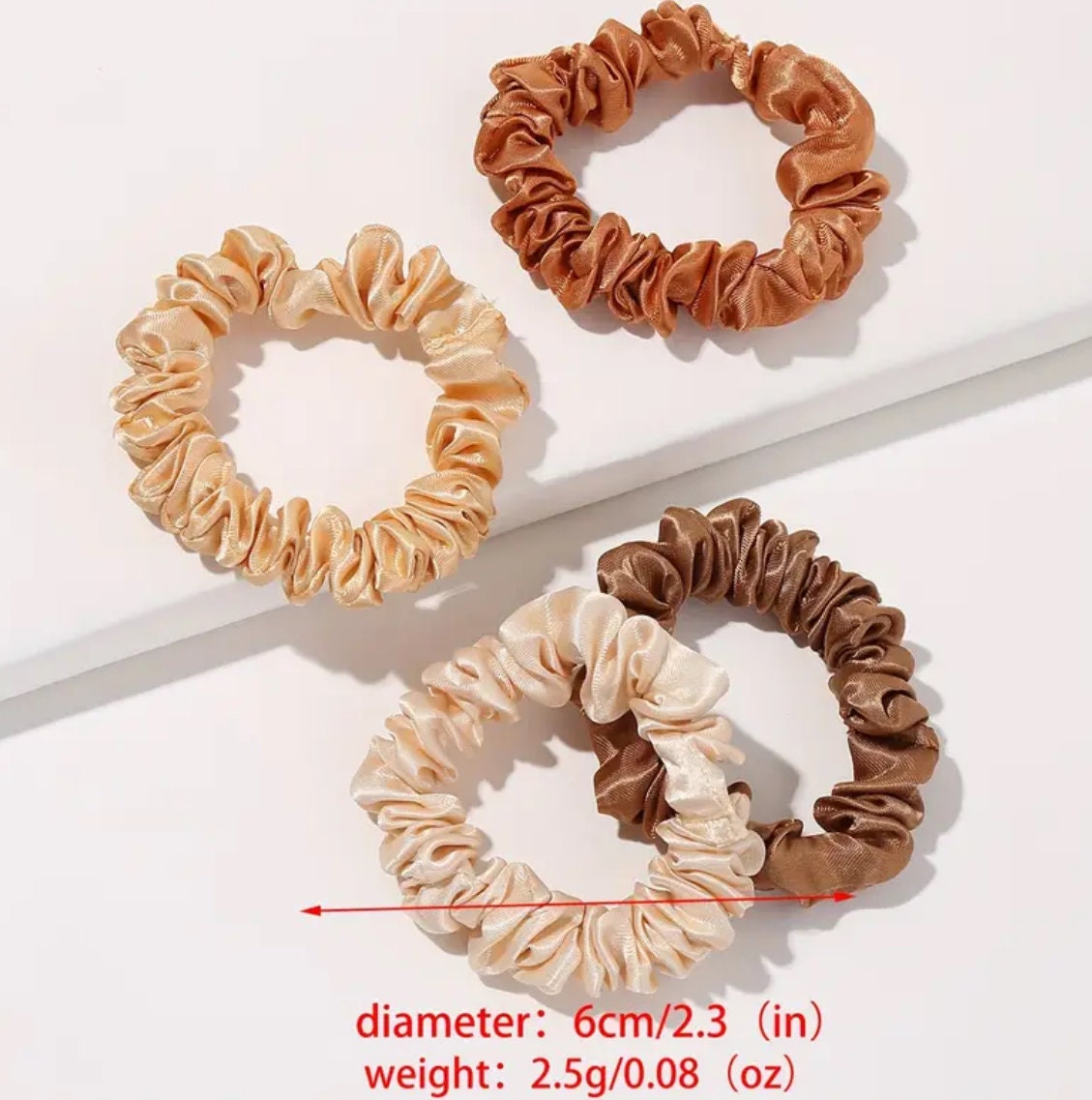 SILK SCRUNCHIE TRIOS