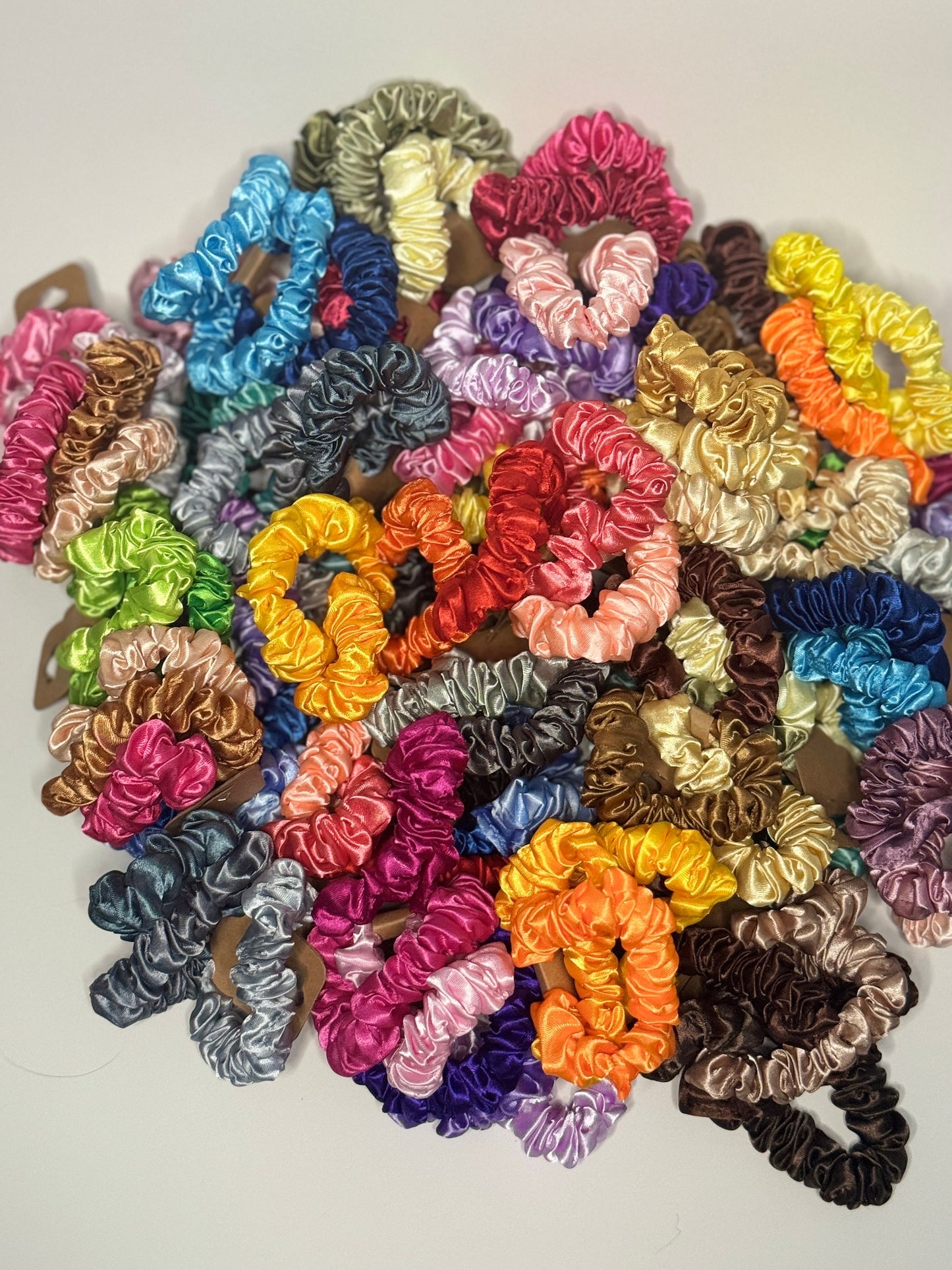 SILK SCRUNCHIE TRIOS