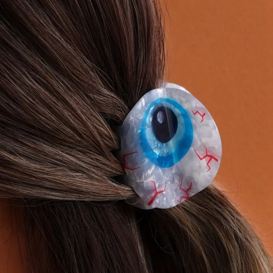 EYEBALL ACETATE CLAW CLIP