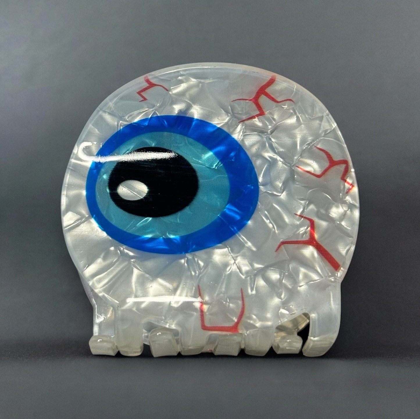 EYEBALL ACETATE CLAW CLIP