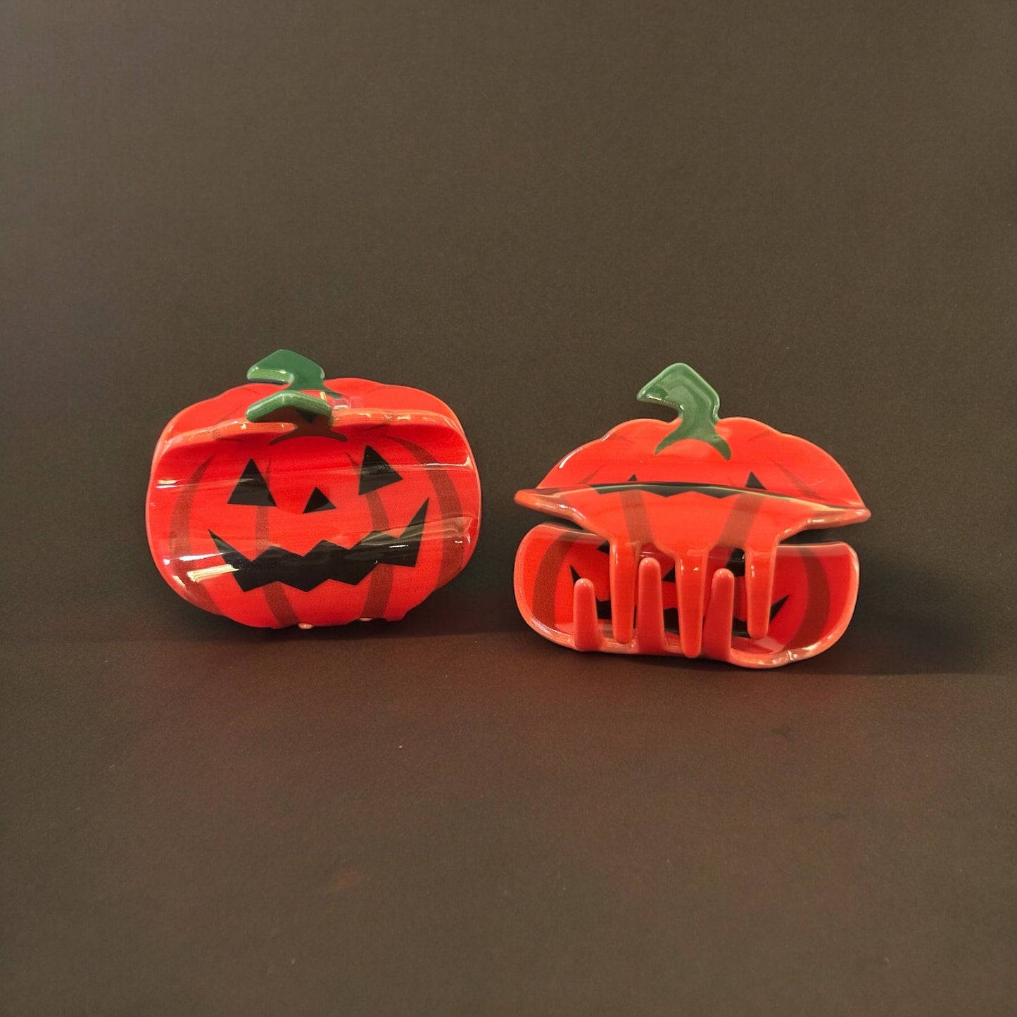 HALLOWEEN JACK-O-LANTERN CLAW CLIP