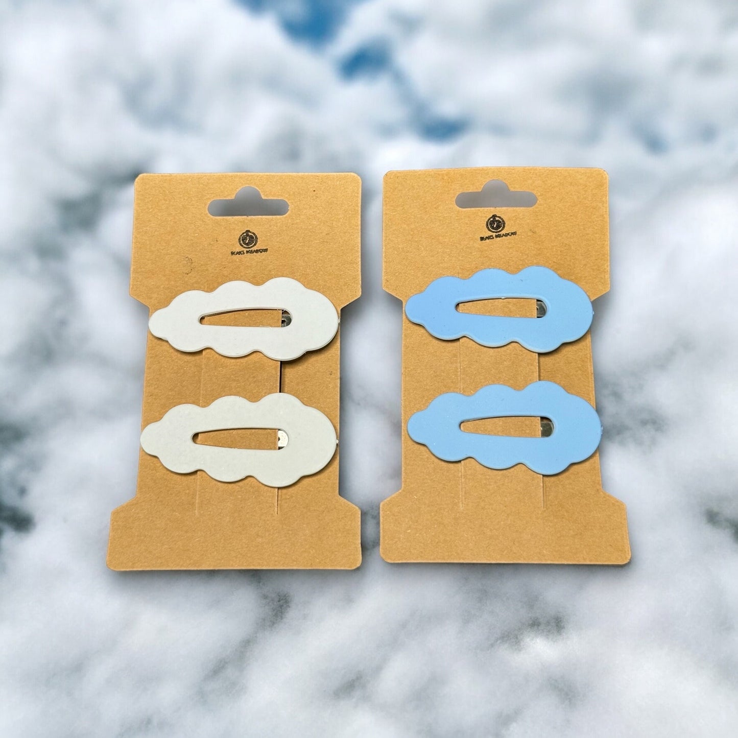 CLOUD SHAPED HAIR BARRETTES