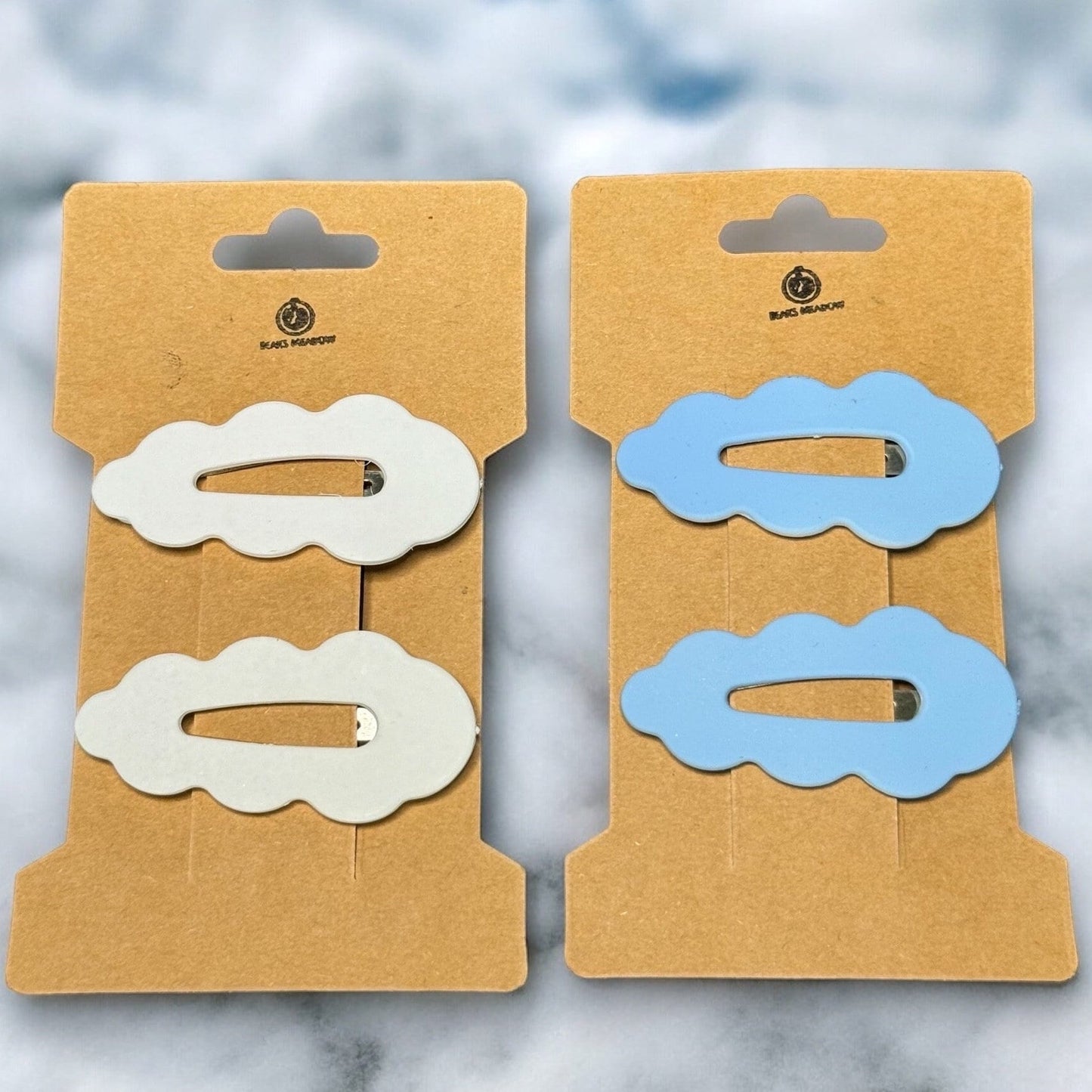 CLOUD SHAPED HAIR BARRETTES