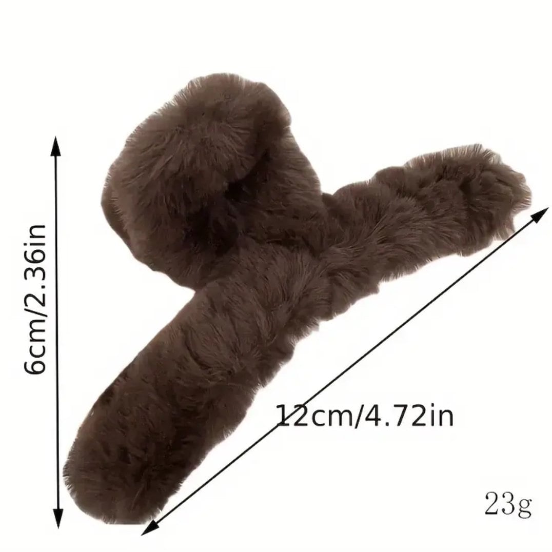 FUZZY KNOT CLAW CLIPS