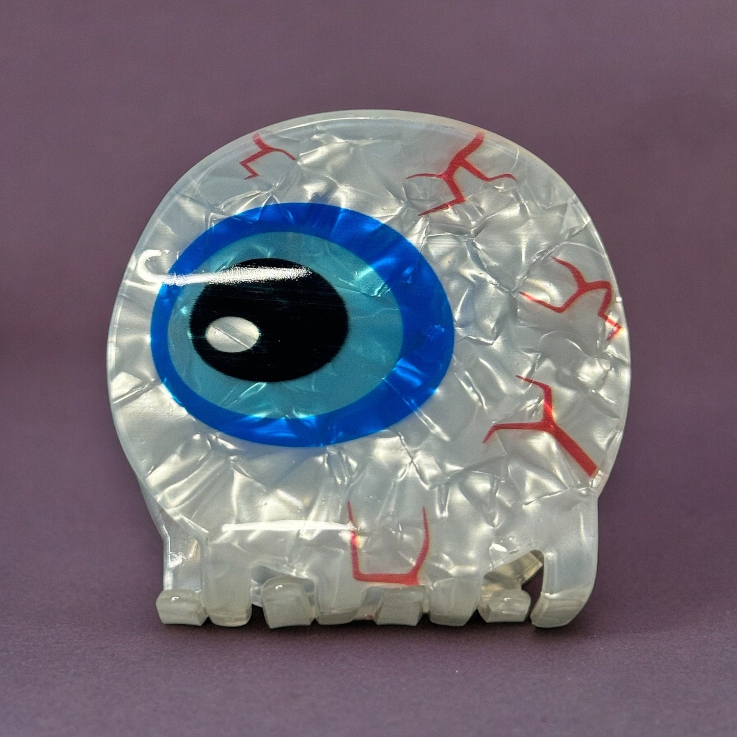 EYEBALL ACETATE CLAW CLIP