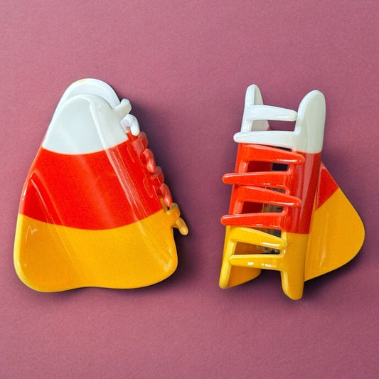 CANDY CORN CLAW CLIP