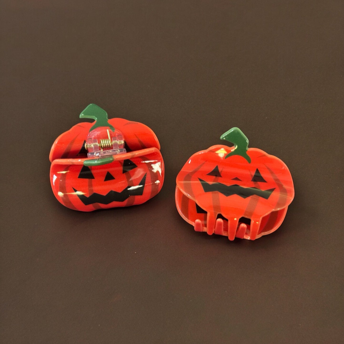 HALLOWEEN PUMPKIN SHAPED CLAW CLIP