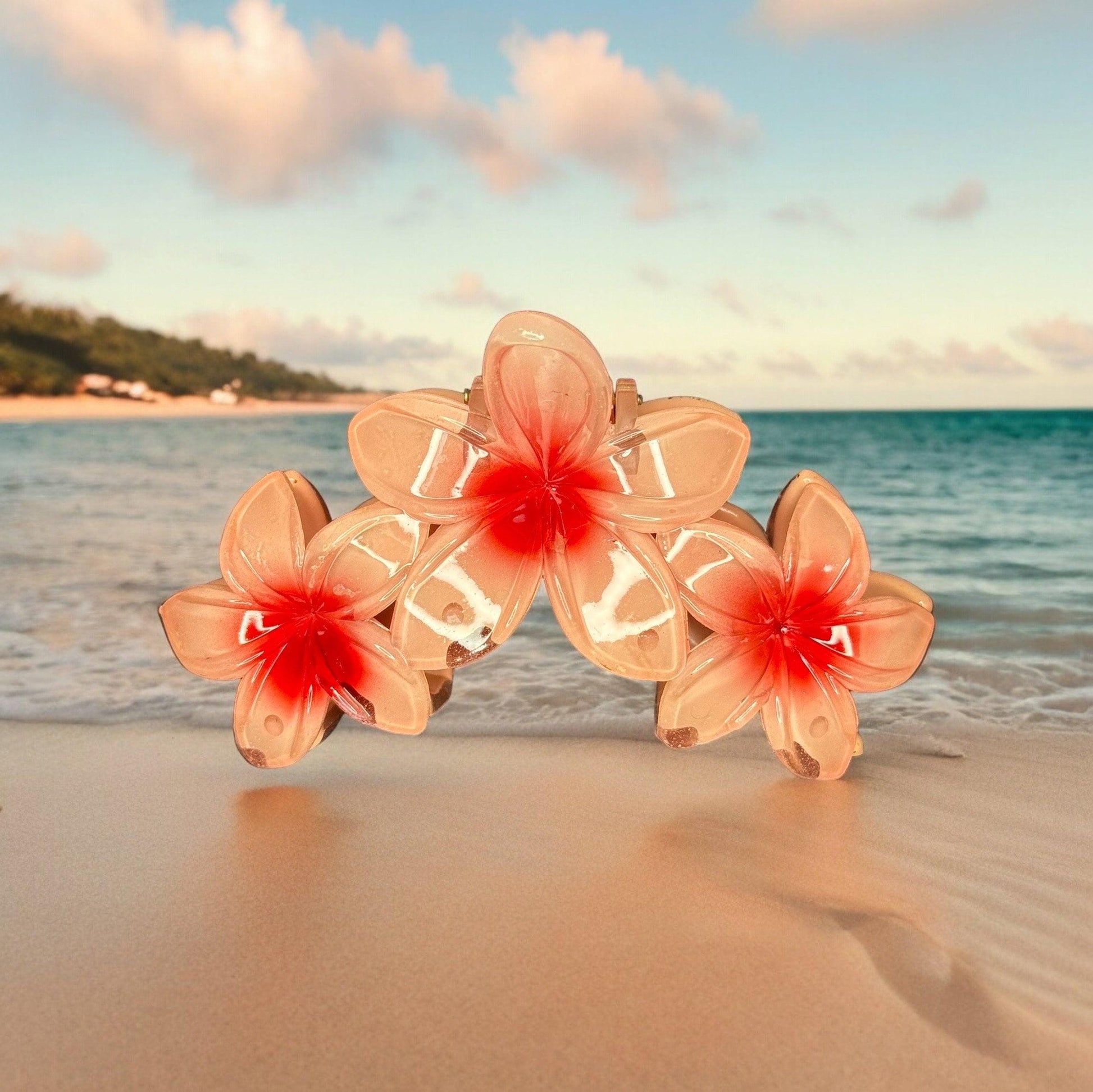 Summer Flower Claw Clip