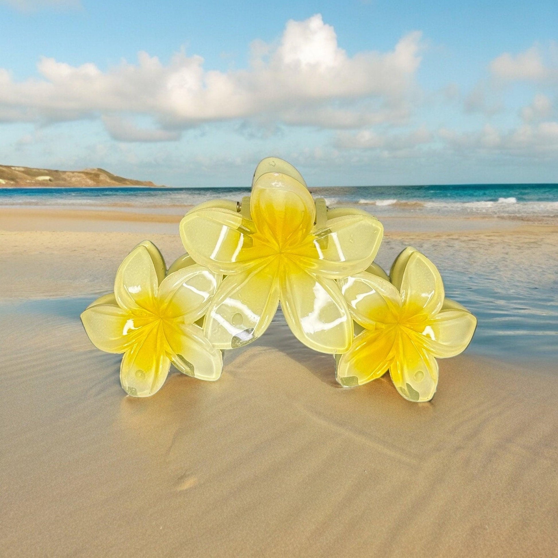 Summer Flower Claw Clip